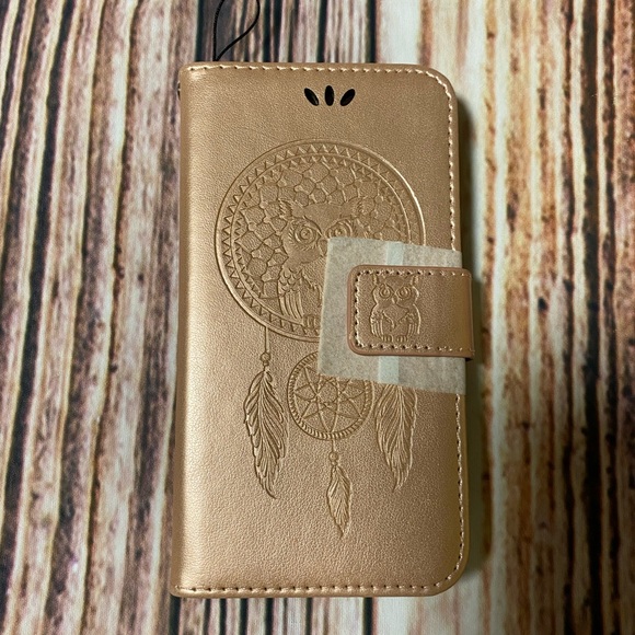 Galaxy S7 rose gold owl phone case - Picture 4 of 11